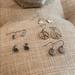 American Eagle Outfitters Jewelry | Bundle Of 5 Pairs Of American Eagle Earrings | Color: Silver | Size: Os
