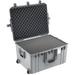 Pelican 1637AirWF Wheeled Hard Case with Foam Insert (Silver) 016370-0001-180