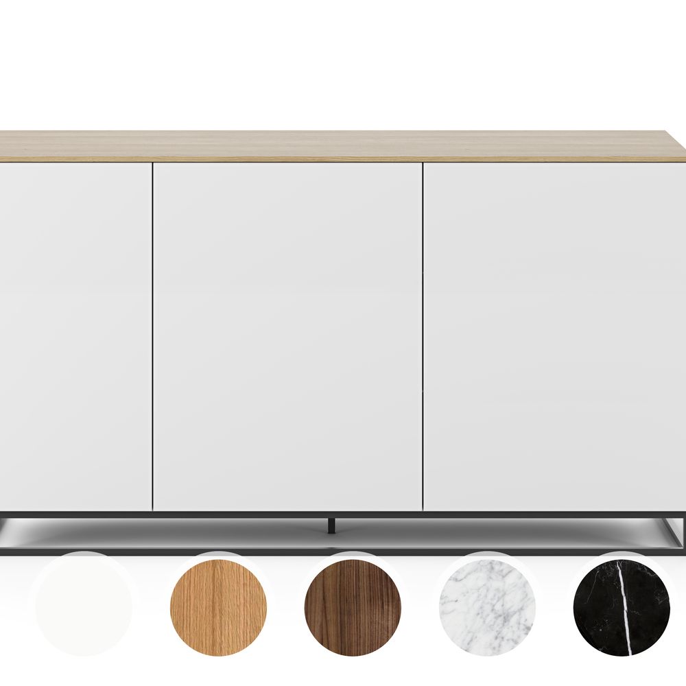 TemaHome »Join« Sideboard - 160H1 mit Metallfuss Nussbaum Image