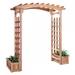 Pagoda Arbor & Planter Box Set - All Things Cedar PA96-Set