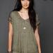 Free People Tops | Free People Keep Me Burnout Tee | Color: Green | Size: Xs