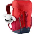 VAUDE Kinderrucksack Ayla für Mädchen & Jungen, komfortabler Wanderrucksack Kinder 6 L in rot, wetterfester Kindergartenrucksack mit innovativem Tragesystem & reflektierenden Elementen