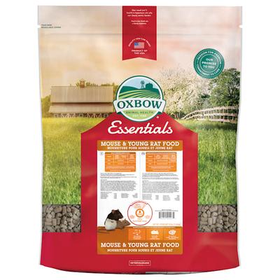 Oxbow Essentials Mouse & Young Rat Food, 25 lbs.