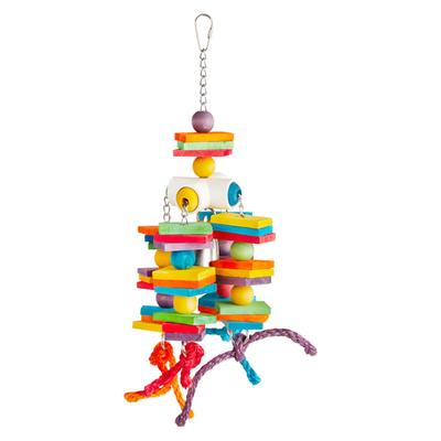 You & Me Colorful Chandelier Foraging Bird Toy, Large
