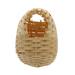 Living World Bamboo Bird Nest For Finches, 4.7" L X 5.9" H, 4.7 IN, Tan