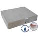 Solid Memory Foam Dog Bed with Waterproof Cover, 32" L X 44" W X 4" H, Large, White