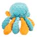 Crazy Tugs Octopus Plush Dog Toy, Large, Blue