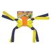 Power Play Shake-a-Toss Interactive Dog Toy, Large, Yellow