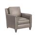Armchair - Bradington-Young Davidson 33" W Armchair Leather/Genuine Leather in Gray | 36 H x 33 W x 37.5 D in | Wayfair 534-25-901200-99-ST-NN