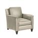 Armchair - Bradington-Young Davidson 33" W Armchair Leather/Genuine Leather in Gray | 36 H x 33 W x 37.5 D in | Wayfair 534-25-906700-81-CO-NN