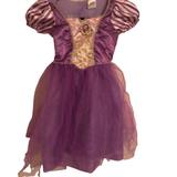 Disney Costumes | Disney Tangled Rapunzel Halloween Costume Dress | Color: Purple | Size: 4-6x