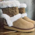 Coach Shoes | Coach Izzie Boot Fur Hugg Style In Camel | Color: Brown/Tan | Size: 7