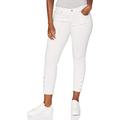 7 For All Mankind Women's Roxanne Ankle Jeans, Off White, 24