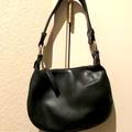 Nine West Bags | Mini Blk Leather Purse W/ Zipper. By: Nine West | Color: Black | Size: 8 1/2 X 6 1/2 Inches