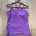 Lululemon Athletica Tops | Lululemon Athletica Tank Top | Color: Purple/Tan | Size: 10