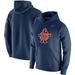 Men's Nike Navy Syracuse Orange Vintage School Logo Pullover Hoodie