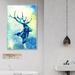 Art Remedy Zoo & Wild Animals Bosque Deer - Graphic Art Print Canvas in White/Brown | 54 H x 36 W x 1.5 D in | Wayfair 10585_36x54_CANV_WFL