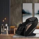 Winston Porter Luxury Power Reclining Heated Full Body Massage Chair Faux Leather | 58 H x 29 W x 48 D in | Wayfair