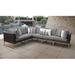 Joss & Main Savion 124" Wide Wicker Patio Sectional w/ Cushions All - Weather Wicker/Wicker/Rattan/Metal/Rust - Resistant Metal | Wayfair