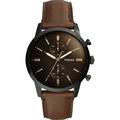 Fossil - Chronograph Edelstahl Herrenuhren Herren