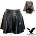 American Eagle Outfitters Skirts | American Eagle Outfitter Faux Leather Skirt Size 4 | Color: Black | Size: 4