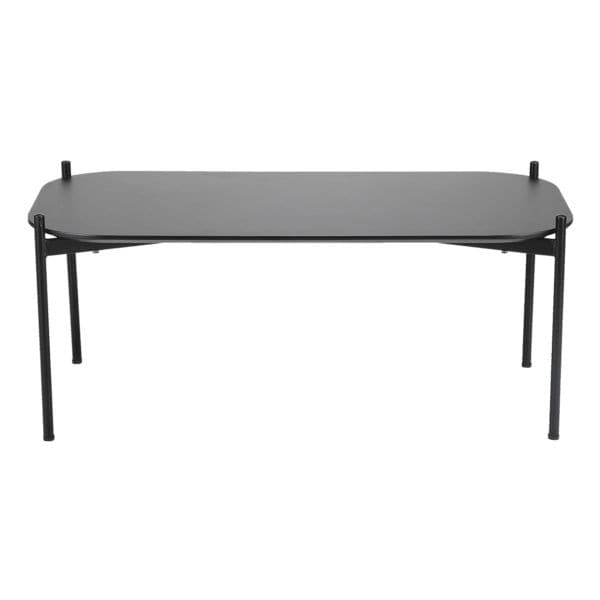 meet Beistelltisch »Meet« 50 x 100 cm schwarz, 50x40x100 cm