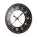 Williston Forge Oversized 56.5" Antiana Wall Clock Metal in Brown | 56.5 H x 56.5 W x 3.5 D in | Wayfair 1D47BF6F93DC47E189BD4CD5967FBD13