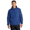 Sport-Tek JST66 Packable Anorak Jacket in True Royal Blue size 4XL | Polyester