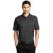 Port Authority K542 Heathered Silk Touch Performance Polo Shirt in Black Heather size 2XL | Polyester