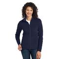 Port Authority L223 Women's Microfleece Jacket in True Navy Blue size Large