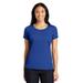 Sport-Tek LST450 Women's PosiCharge Competitor Cotton Touch Scoop Neck Top in True Royal Blue size XL | Polyester
