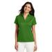 Port Authority L528 Women's Performance Fine Jacquard Polo Shirt in Vine Green size Small | Polyester