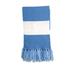 Sport-Tek STA02 Spectator Scarf in Carolina Blue/White size OSFA | Acrylic