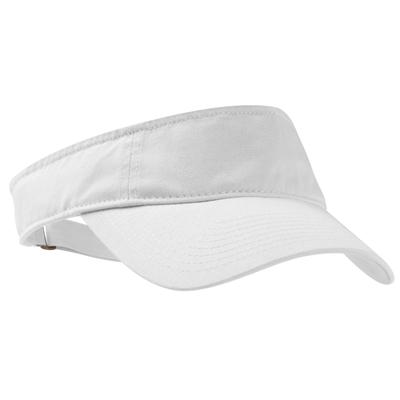 Port Authority C840 Fashion Visor in White size OSFA | Cotton