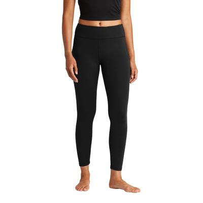 Sport-Tek LPST890 Women's 7/8 Legging in Black size 4XL | Polyester/Spandex Blend
