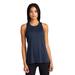 Sport-Tek LST466 Athletic Women's Endeavor Tank Top in Dark Royal Blue Heather/Black size Large | Mesh