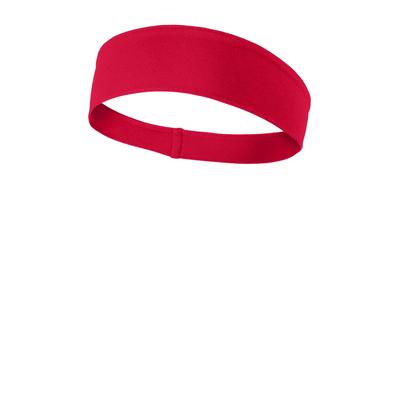 Sport-Tek STA35 PosiCharge Competitor Headband in True Red size OSFA | Polyester