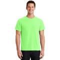 Port & Company PC099 Men's Beach Wash Garment-Dyed Top in Neon Green size Medium | Cotton