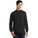 Port & Company PC61M Essential Mock Turtleneck T-Shirt in Jet Black size 3XL | Cotton