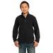 Port Authority Y217 Youth Value Fleece Jacket in Black size Medium | Polyester