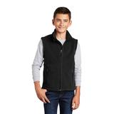Port Authority Y219 Youth Value Fleece Vest in Black size XL | Polyester