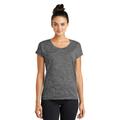 Sport-Tek LST390 Women's PosiCharge Electric Heather Sporty Top in Gray-Black size 4XL | Polyester