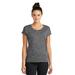 Sport-Tek LST390 Women's PosiCharge Electric Heather Sporty Top in Gray-Black size 4XL | Polyester
