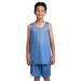 Sport-Tek YST500 Athletic Youth PosiCharge Classic Mesh Reversible Tank Top in Carolina Blue size Large