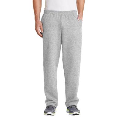 Port & Company PC78P Core Fleece Sweatpant with Pockets in Ash size Small | Cotton/Polyester Blend