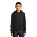 Port & Company PC850YH Youth Fan Favorite Fleece Pullover Hooded Sweatshirt in Jet Black size Medium