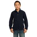 Port Authority Y217 Youth Value Fleece Jacket in True Navy Blue size Small