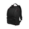 Port Authority BG200 Cyber Backpack in Black/Red size OSFA | Polyester