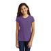 District DT130YG Girls Perfect Tri Top in Purple Frost size XS | Triblend