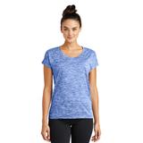 Sport-Tek LST390 Women's PosiCharge Electric Heather Sporty Top in True Royal Blue size 4XL | Polyester